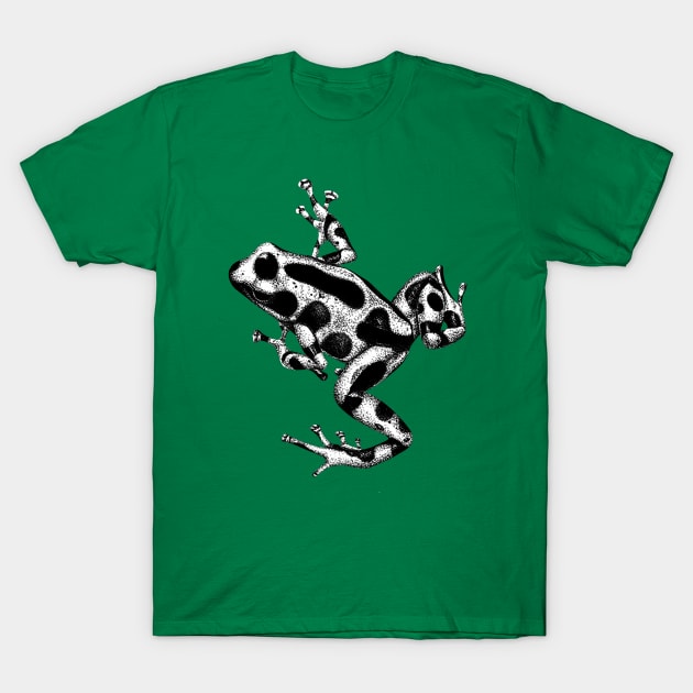 Poison dart frog T-Shirt by lorendowding